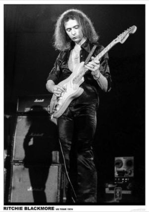 Deep Purple Ritchie Blackmore Poster