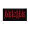 Deicide Logo Sew On Patch