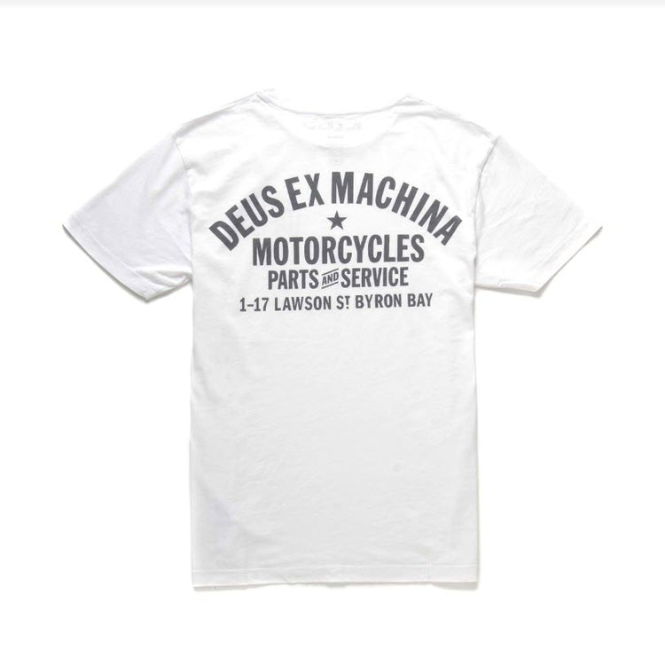 Deus Byron Address White Tee
