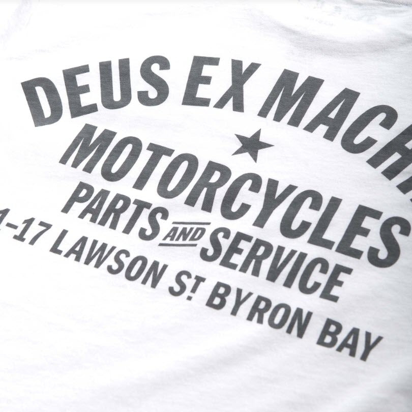 Deus Byron Address White Tee