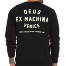  Deus Ex Machina DMA48259A LA Address Crew Jumper Colour Black  Famous Rock Shop  Newcastle 2300 NSW Australia 