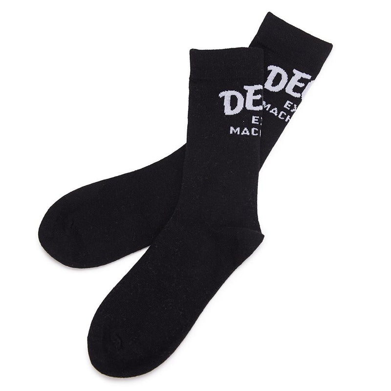 Deus Ex Machina Curvy Socks Black DMF77808 Famous Rock Shop Newcastle, 2300 NSW. Australia. 1