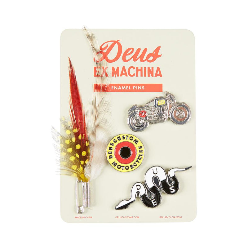 Deus Ex Machina Pin Pack DMP87104 Famous Rock Shop Newcastle, 2300 NSW. Australia. 1