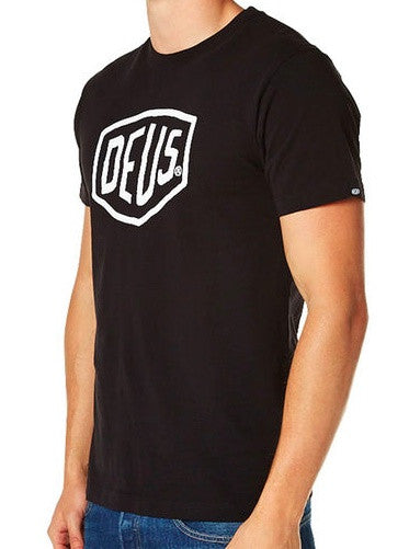 Deus Ex Machina Shield Black Tee DMW41808E Famous Rock Shop Newcastle 2300 NSW Australia