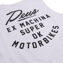 Deus Ex Machina Stacks Muscle White DMP71859A Famous Rock Shop Newcastle, 2300 NSW. Australia. 4
