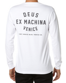 Deus Ex Machina Venice Long Sleeve Tee White DMA61831B