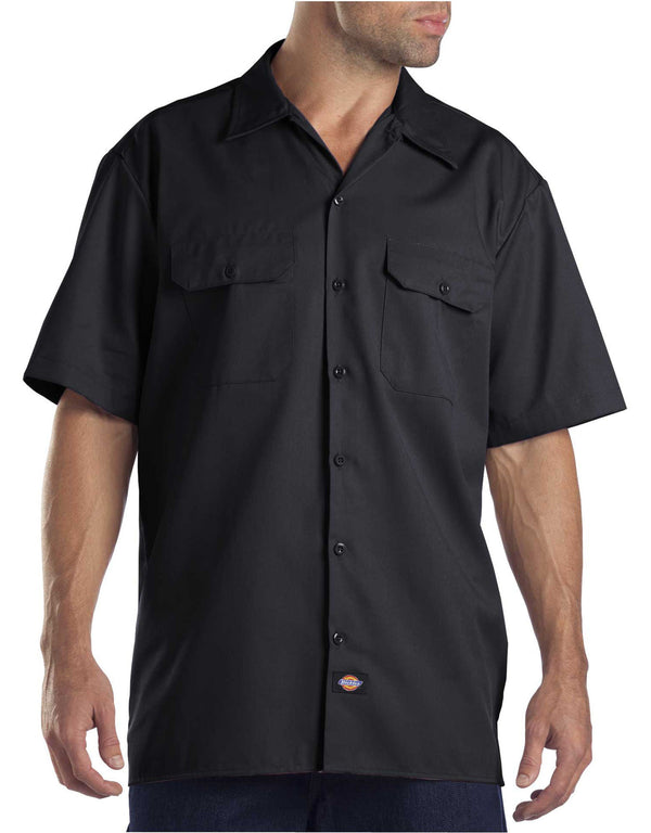 Dickies 1574 Short Sleeve Work Shirt - Black  Famous Rock Shop 517 Hunter Street Newcastle 2300 NSW Australia 