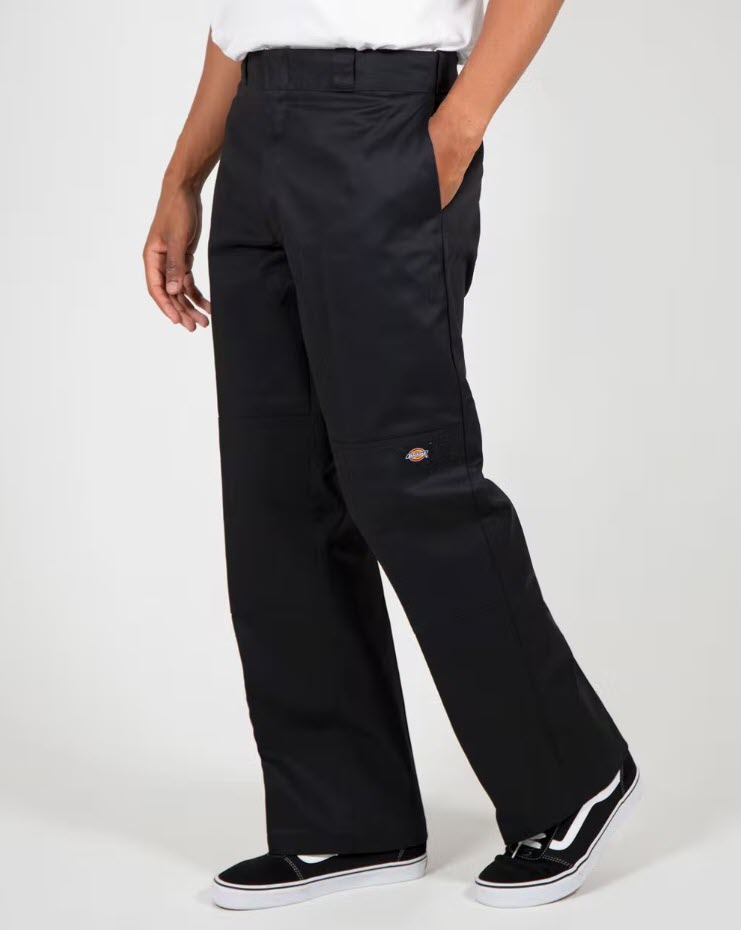 Dickies 85283 Double Knee Loose Fit Work Pant Black