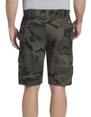 Dickies 11" Relaxed Fit Lightweight Ripstop Cargo Shorts, Moss Green/Black Camo WR351