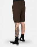 Dickies WR872 Slim Fit Work Short 10" Chocolate Brown