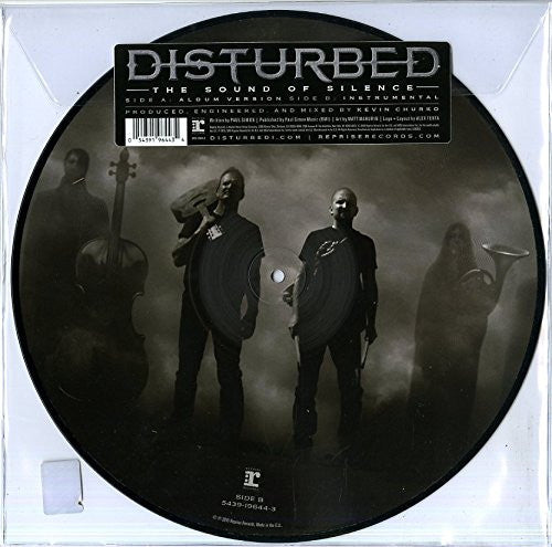 Disturbed - Sound of Silence 12' Picture Disc Vinyl 054391964434 Record Store Day 2016  Famous Rock Shop. 517 Hunter Street Newcastle, 2300 NSW Australia