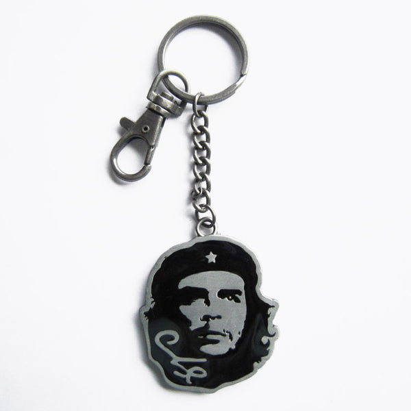 DoubleFacesHeroMetalKeyChain