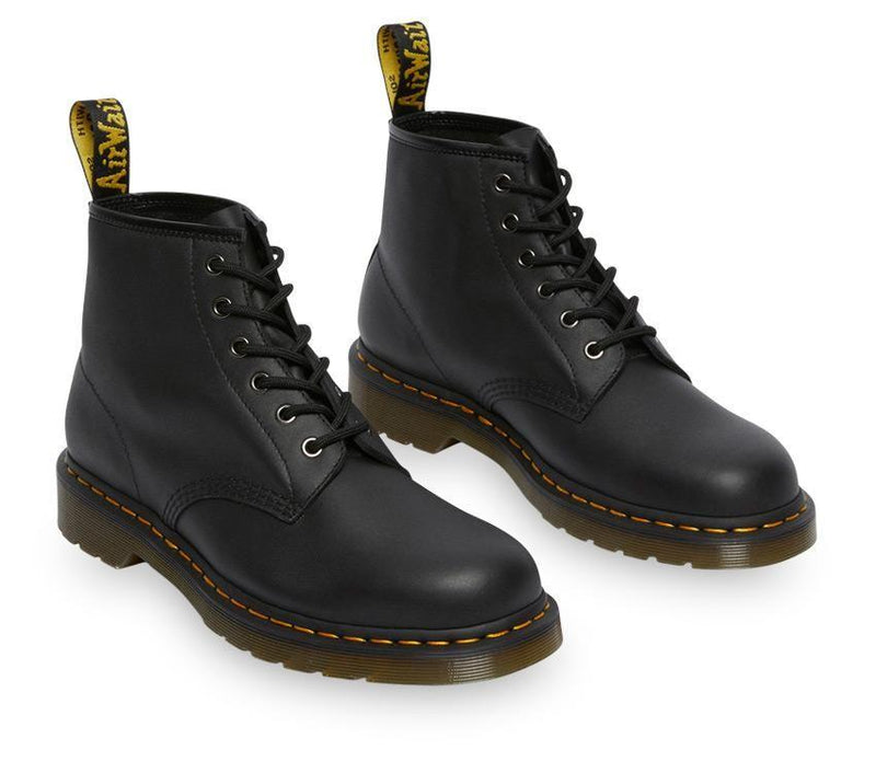 Dr Martens 101 Black Nappa Leather Boots