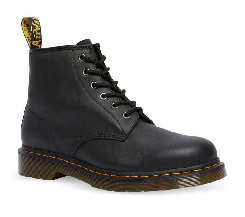 Dr Martens 101 Black Nappa Leather Boots