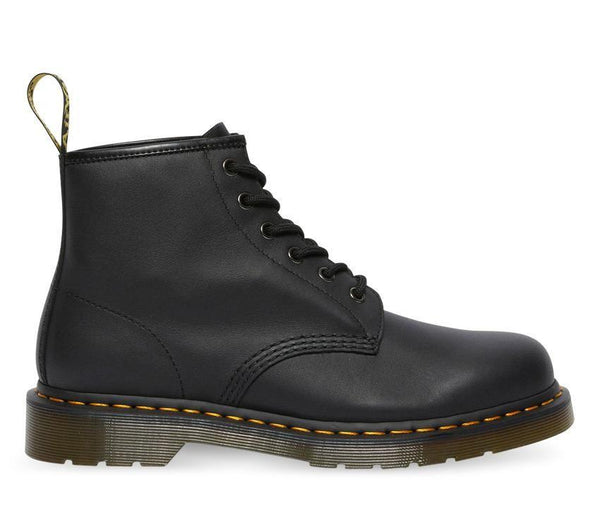 Dr Martens 101 Black Nappa Leather Boots