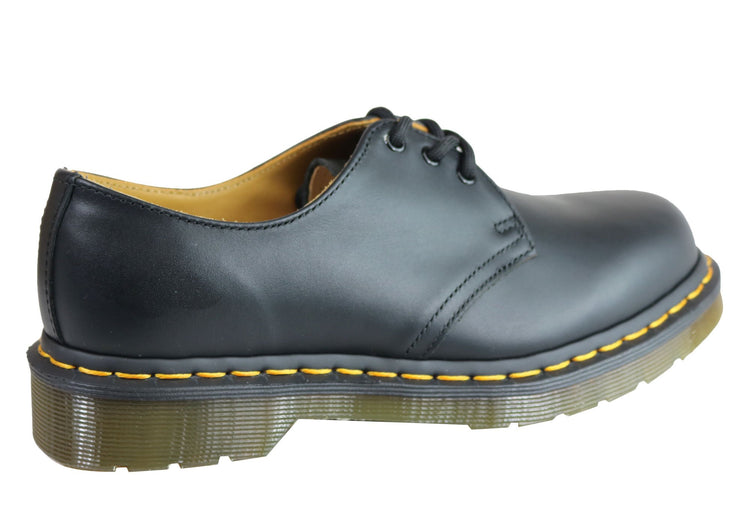 Dr Martens 1461 Black Nappa Leather Shoe 11838001 Black Eyelet