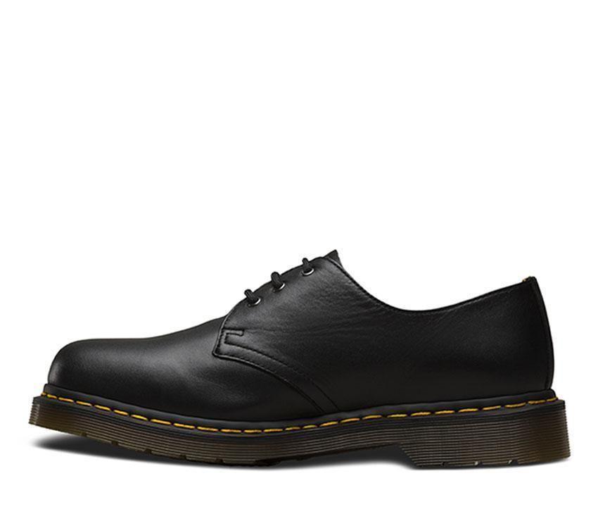 Dr Martens 1461 Black Nappa Leather Shoe 11838001 Black Eyelet