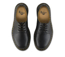 Dr Martens 1461 Black Smooth Leather Shoe top view
