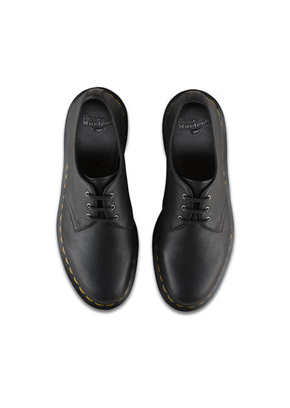 Dr Martens 1461 Carpathian Soft Black Leather Shoe 21144001 top view