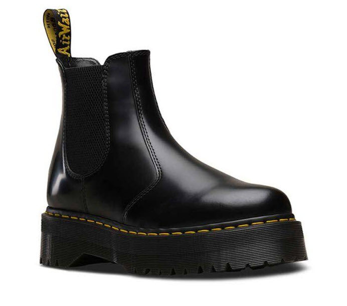 Dr Martens 2976 Quad Black Polished Smooth 24687001