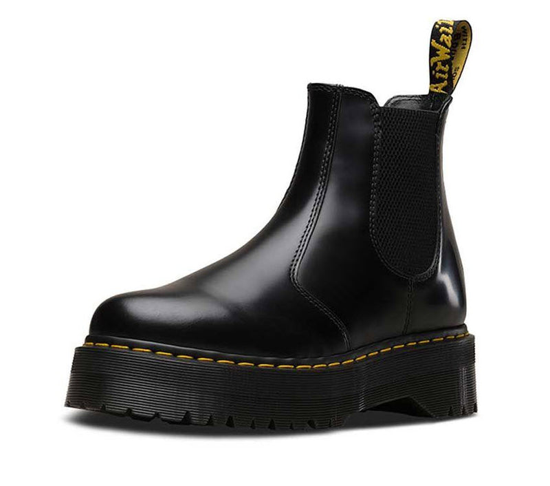 Dr Martens 2976 Quad Black Polished Smooth 24687001