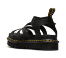 Dr Martens Blaire Hydro Black Sandal 24235001 back view