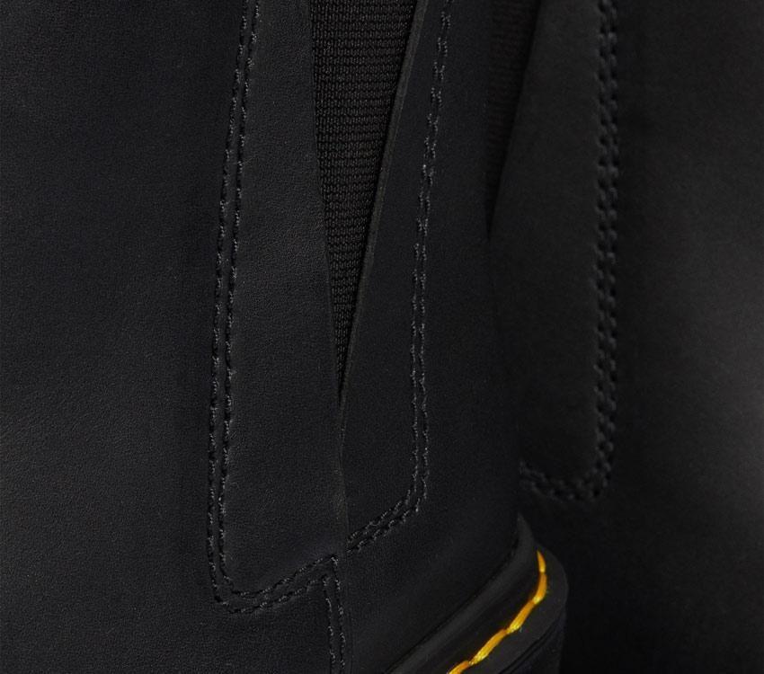 Dr Martens Spence Chelsea Boot close up of side stitching