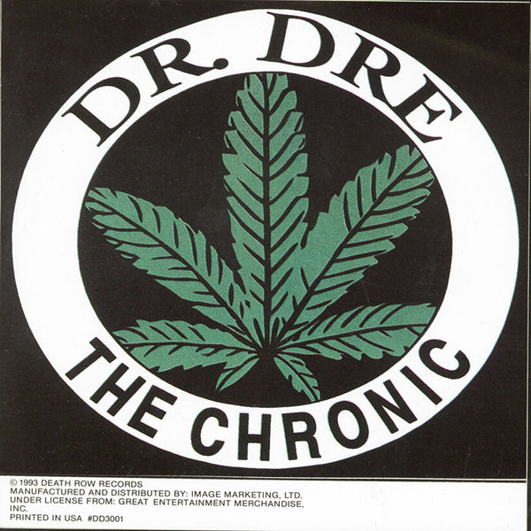 Dr. Dre The Chronic Sticker