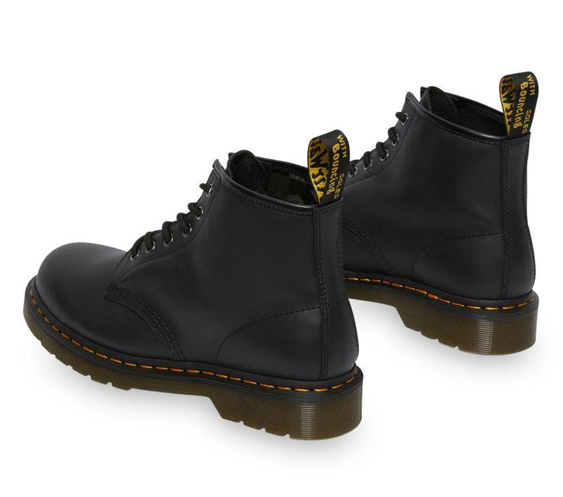 Dr Martens 101 Black Nappa Leather Ankle Boots 26409001