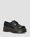 Dr Martens 1461 Quad  Black Polished Smooth Platform Shoes 25567001