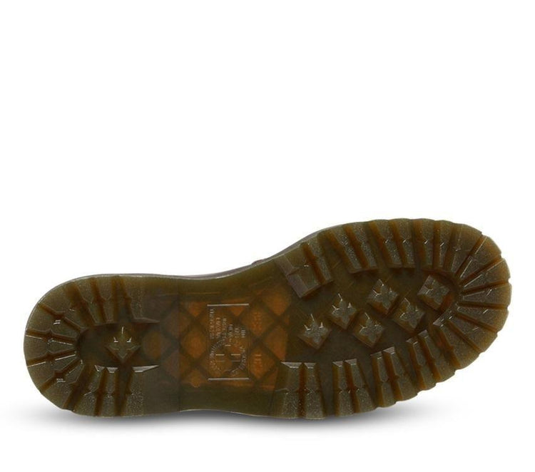 Dr Martens 2976 BEX Crazy Horse Brown Boots with elastic side gore and chunky sole.