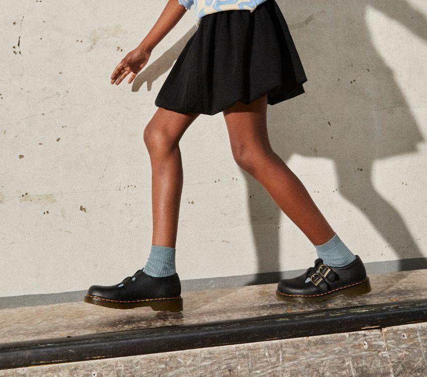 Dr Martens 8065 Junior Mary Jane Softy T Velcro