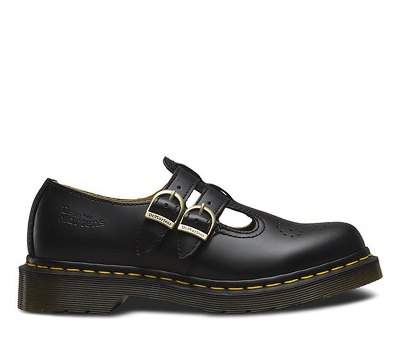 Dr Martens 8065 Mary Jane Black Smooth Leather Sandals 12916001