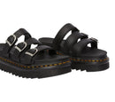 Dr Martens Blaire Slide Hydro Leather Black Sandal 25456001