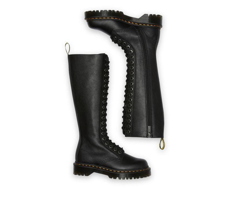 Dr Martens Knee High Boots 1B60 Bex Black Pisa 27016001