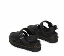 Dr Martens Voss II Black Hydro Leather Sandals 26799001