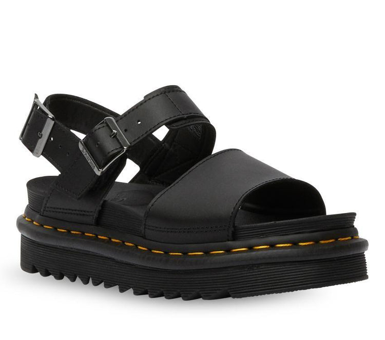 Dr Martens Voss Sandal Black Hydro Leather 24233001
