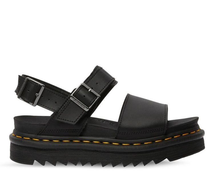 Dr Martens Voss Sandal Black Hydro Leather 24233001