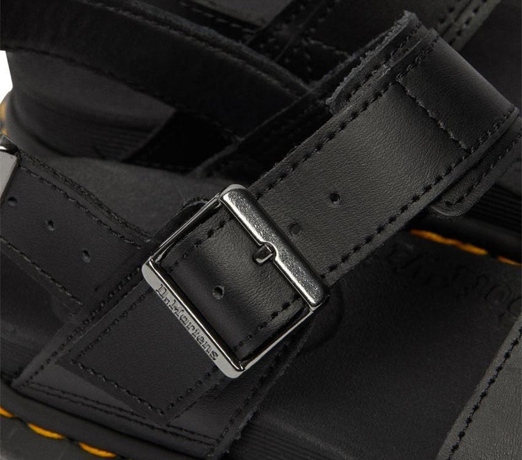 Dr Martens Voss Sandal Black Hydro Leather 24233001