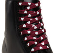 Dr Martens 140cm Oxblood Heart Laces AC748001 Famous Rock Shop Newcastle, 2300 NSW. Australia. 2