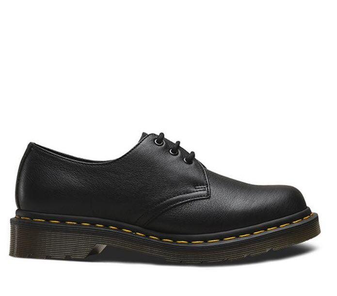 Dr Martens 1461 Virginia Black Shoe 24256001 Famous Rock Shop Newcastle, 2300 NSW. Australia. 2
