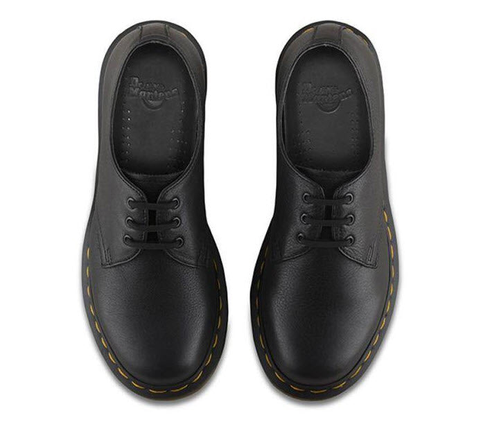 Dr Martens 1461 Virginia Black Shoe 24256001 Famous Rock Shop Newcastle, 2300 NSW. Australia. 3