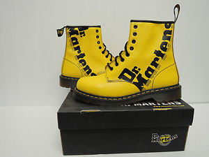 Dr Martens 1B89 Yellow DM080  Famous Rock Shop Newcastle 2300 NSW Austraila