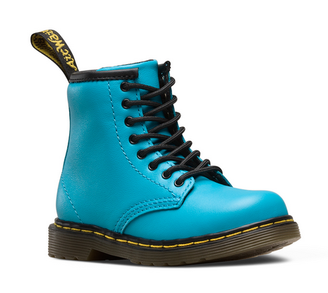 Dr Martens Infants Brooklee Lace Softy T Boot Zip Aqua Infant