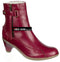 Dr Martens Jenna Ankle Boot Red