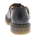Dr Martens Polley Black Smooth T-Bar Sandals 14852002 Famous Rock Shop Newcastle 2300 NSW Australia