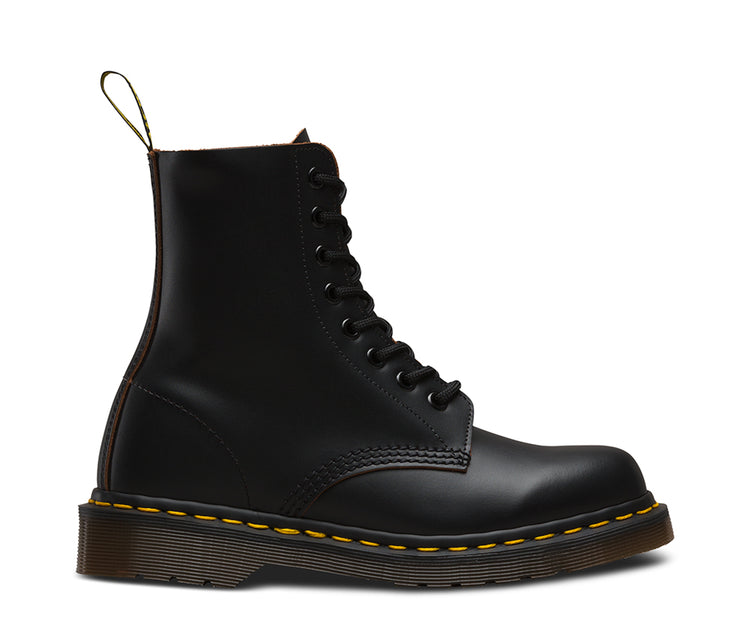 Dr Martens Vintage Made in England 1460 Black 8 Eyelet Boot