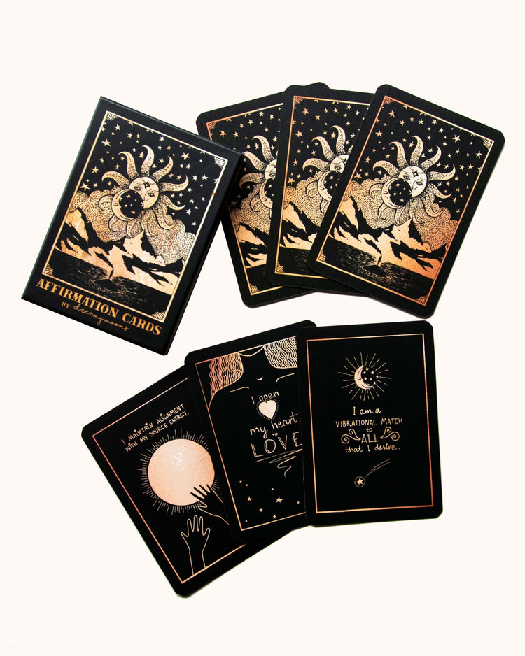 Dreamy Moons Affirmation Cards