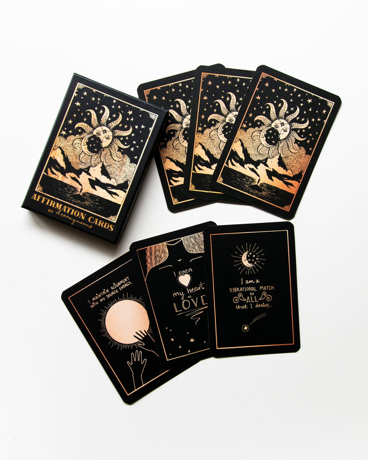 Dreamy Moons Affirmation Cards