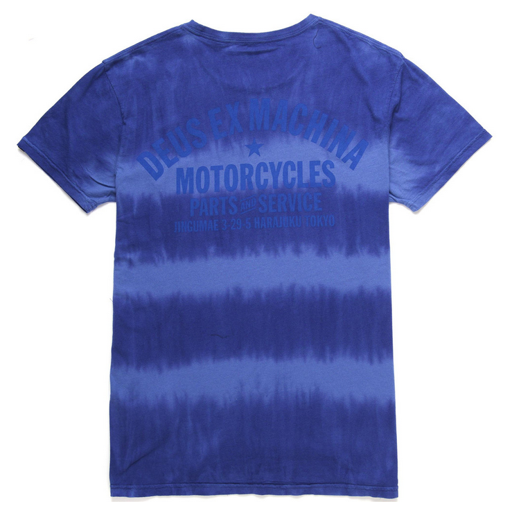 Deus Ex Machina Eiffel T-Shirt Washed Blue DMS51568A